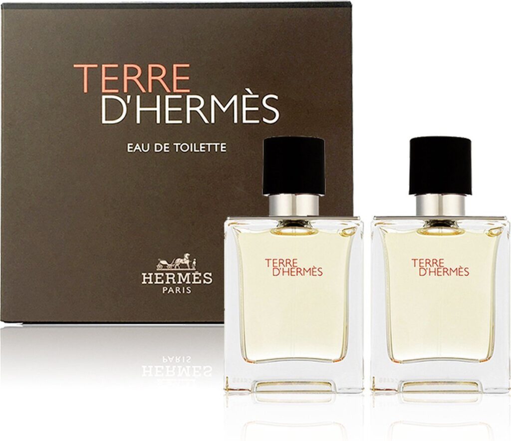 Coffret Hermès-Terre d'Hermès-Eau de Toilette-2X50ml