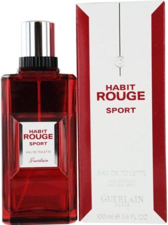 Guerlain 2009-Habit Rouge Sport-Eau de Toilette-100ml (Vintage)