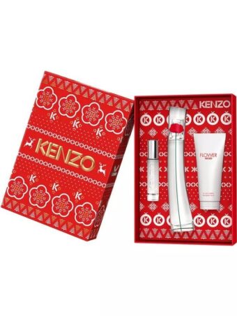 Coffret Kenzo-Flower By Kenzo-Eau de Parfum-50ml(03 Pieces)