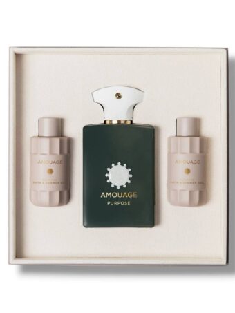 Coffret Amouage-Purpose-Eau de Parfum-100ml+Gel Douche-60ml(3 pièces)