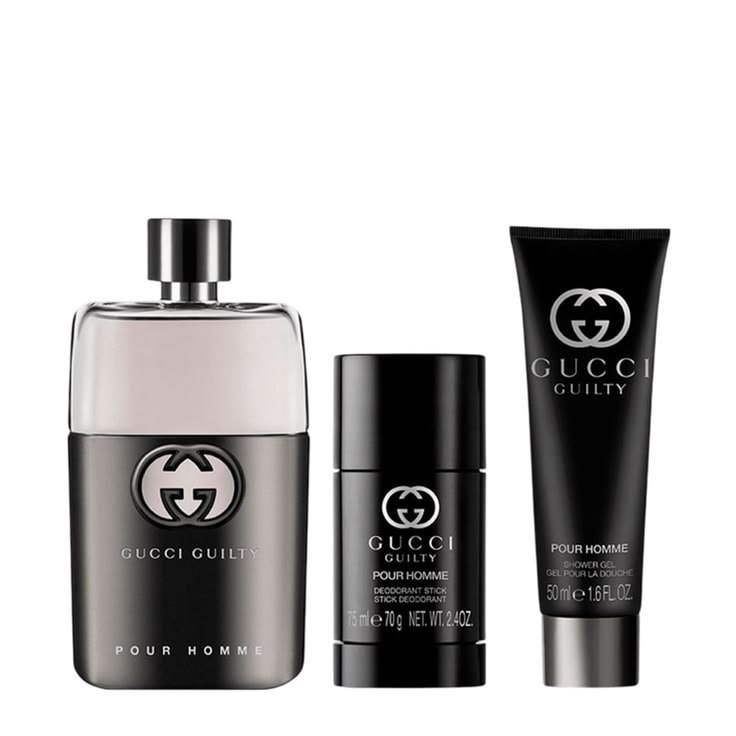 Coffret Gucci-Guilty-Eau de Toilette-90ml (03 Pieces)