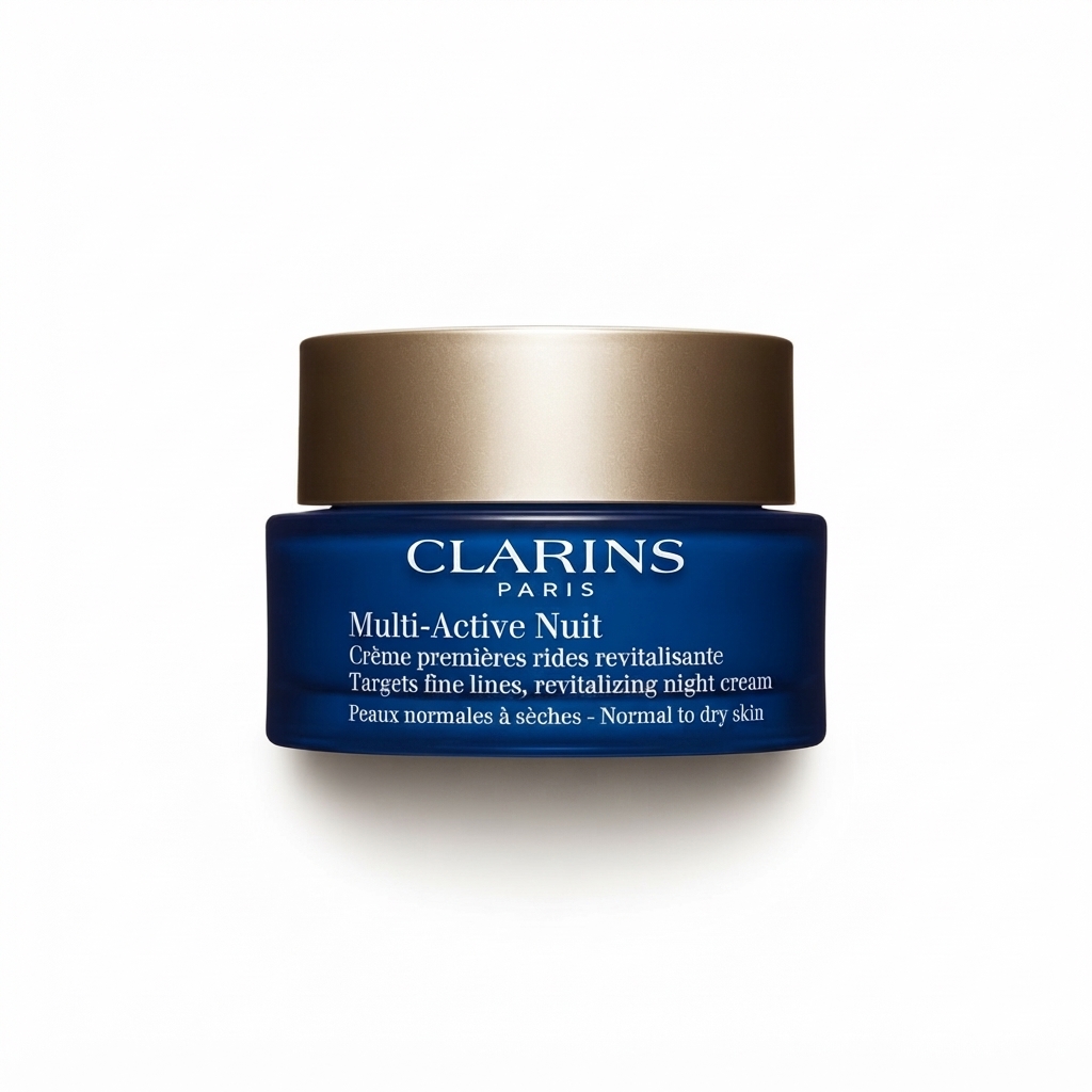 Clarins Multi-Active Nuit-Crème de nuit revitalisante Peaux normales et sèches-50ml