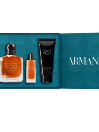Coffret Emporio Armani-Eau De Parfum-Stronger With You Intensely-100ml
