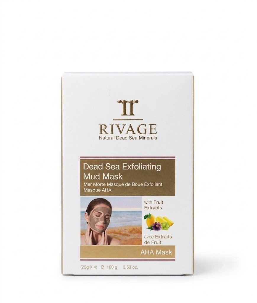 Rivage-Dead Sea Exfoliating Mud Mask Sachets (25g X 4)-100g