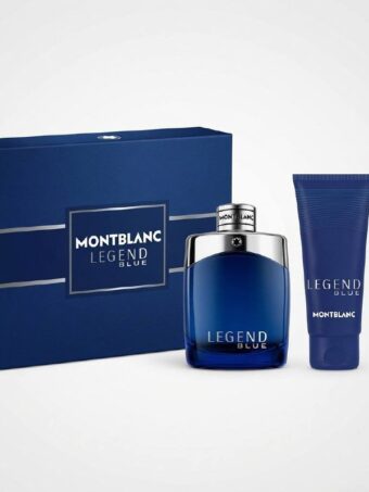 Montblanc-Legend Blue Coffret-EDP 100ml-Gel Douche 100ml-Miniature 7,5ml