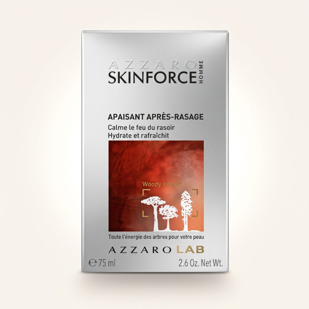 Azzaro-Skinforce-Apaisant Après-Rasage-Hydrate et Rafraichit-75ml