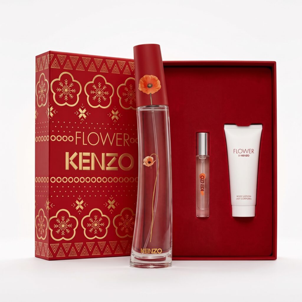 Coffret Kenzo-Flower By Kenzo-Eau de Parfum-50ml(03 Pieces)