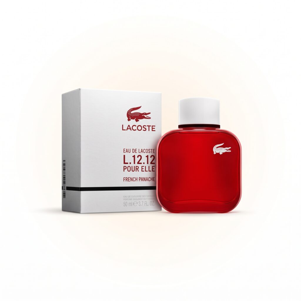Lacoste-Eau de Lacoste L.12.12 Pour Elle French Panache-Eau de Toilette-90ml