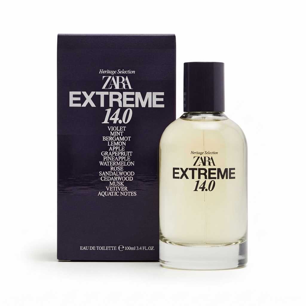 Zara-Extrême 14.0-Eau de Toilette for men-100ml