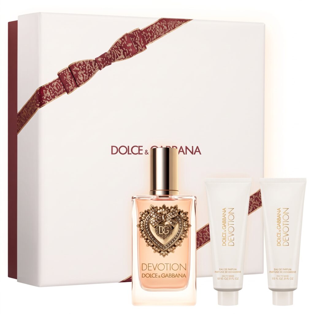 Coffret Dolce & Gabbana-Devotion-Eau De Parfum 100ml+Gel douche 50ml+Body Lotion 50ml