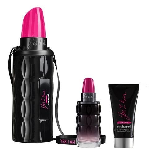 Coffret-Cacharel-Yes I Am Pink First-Eau de Parfum-Edition limitée