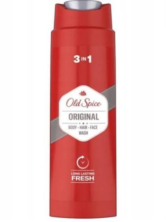 Old Spice Gel douche & Shampoing 3 en 1 pour hommes – Original – 250 ml