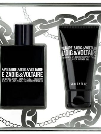 Coffret Zadig & Voltaire-This Is Him!-Eau de Toilette+Gel douche corps et cheveux-50ml