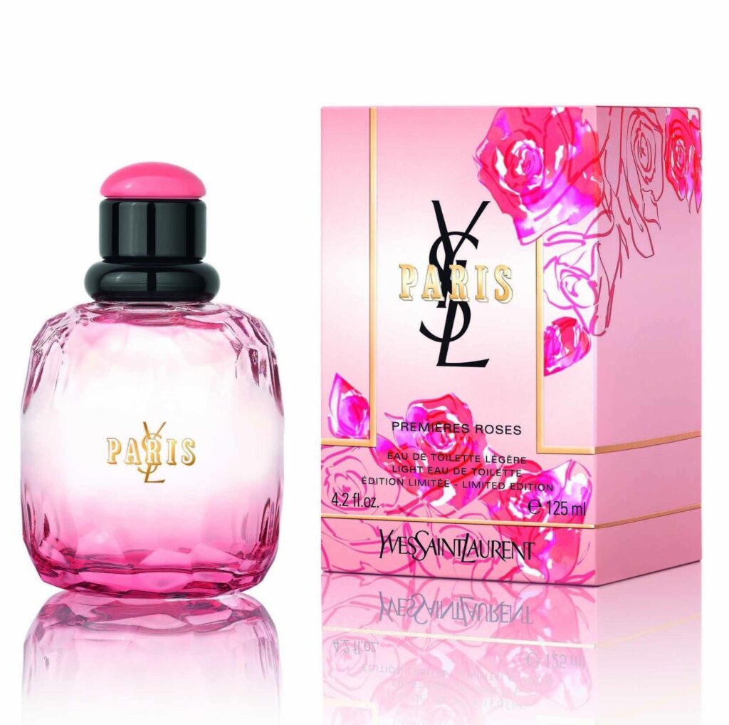 Yves Saint Laurent-Paris-Premieres Roses 2011-Eau de Toilette légère-125ml(Vintage)