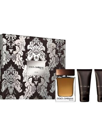 Dolce & Gabbana-Coffret The One Eau De Toilette 100Ml+ Gel Douche 50Ml+Aprés Rasage 50Ml.