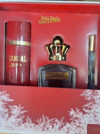 Coffret-Jean Paul Gaultier-L’Eau de Toilette Scandal-100ml(03 produits)
