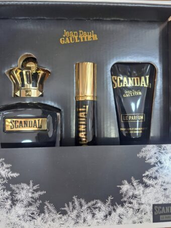 Coffret-Jean Paul Gaultier-Scandal-Le Parfum-100ml (03Piéces)