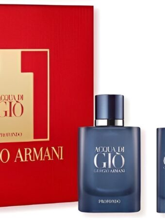 Coffret-Giorgio Armani-Acqua di Gio-Profondo-Eau de Parfum-(03 Pieces)