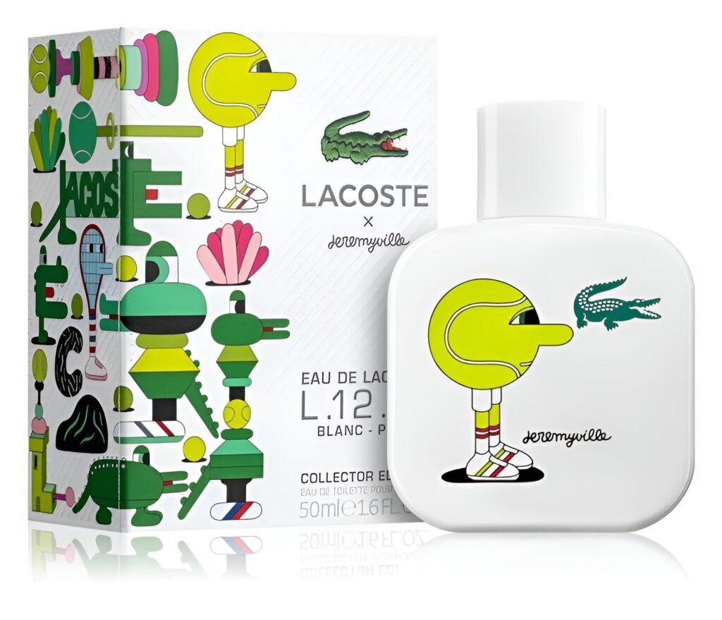 Lacoste-Eau de Lacoste L.12.12-Blanc Pure Collector-Edition x Jeremyville-100ml