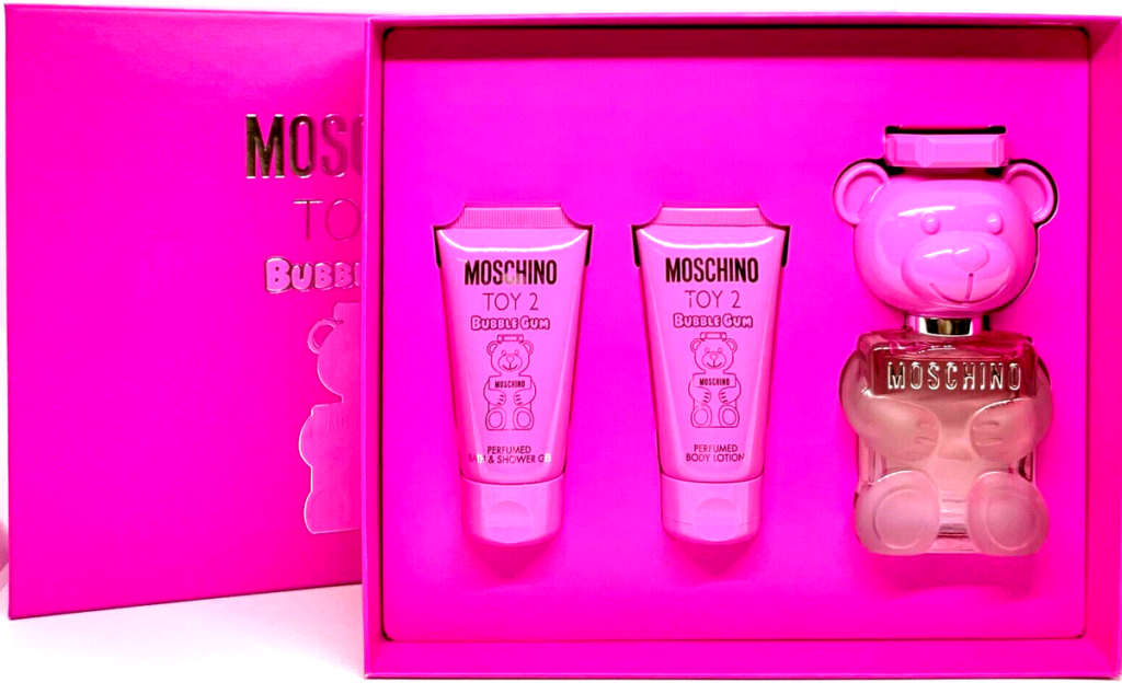 Coffret Moschino-Toy 2 Bubble Gum-Eau de Toilette-50ml (03 Pieces)