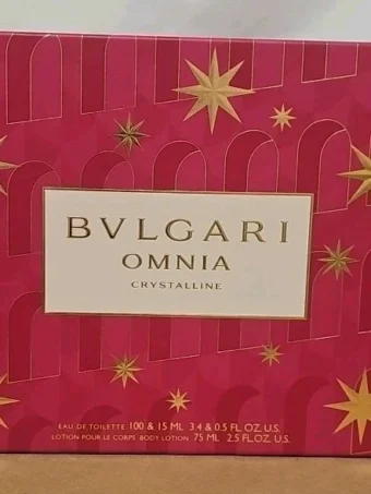 Coffret Bvlgari-Omnia-Crystalline-Eau de Toilette-100ml (03 Pieces)