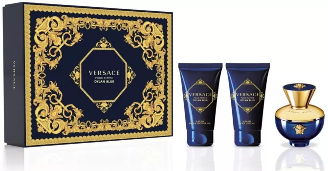 Coffret VERSACE-Dylan Blue-Eau de Parfum-100ml (03 Pieces)