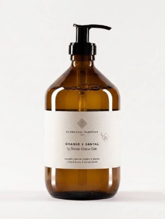Essential Parfums-Orange X Santal-Gel Douche Corps et Cheuveux-500ml
