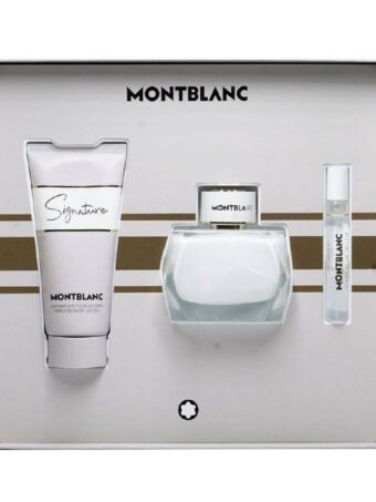 Coffret Montblanc-Signature-Eau de Parfum-90ml + Body lotion-100ml (3 Pièces)