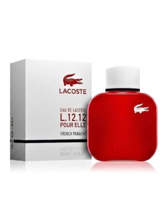 Lacoste-Eau de Lacoste L.12.12 Pour Elle French Panache-Eau de Toilette-90ml