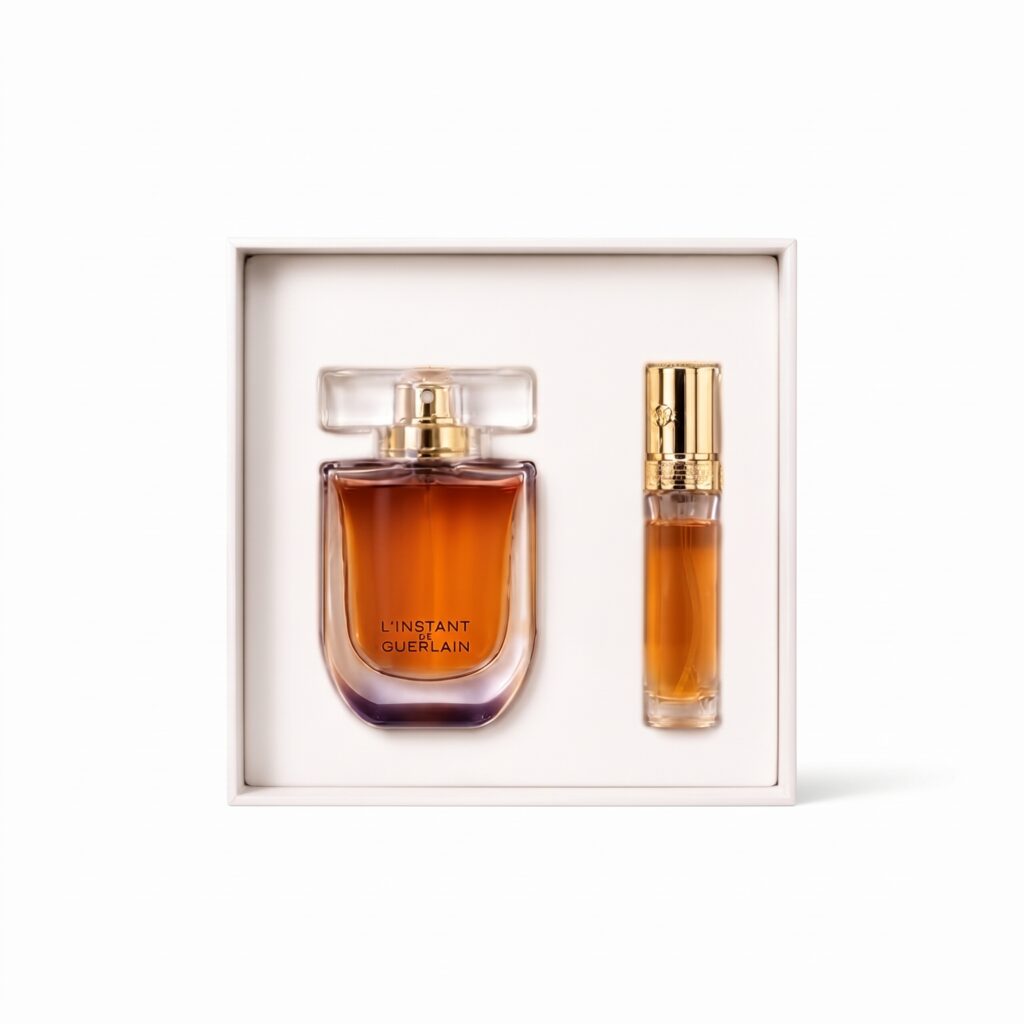 Coffret Guerlain-L’Instant de Guerlain-Eau de Parfum-50ml + Vaporisateur de Sac-15ml (2 Pièces)