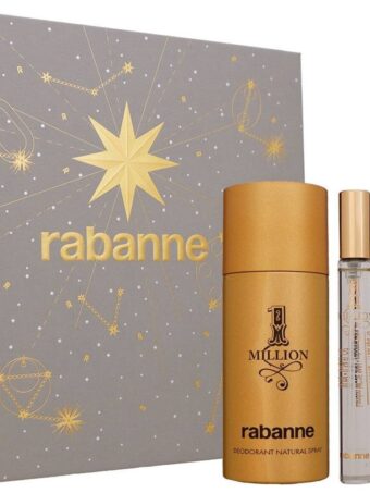 Coffret Rabanne-1 Million Elixir-Parfum Intense-100ml + Déodorant-150ml + Eau de Toilette-10ml (3 pièces)