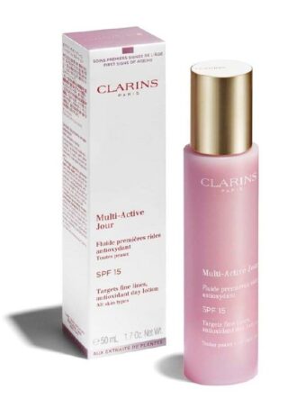 Clarins-Multi-active Jour Fluide Toutes Peaux-SPF 15-50ml