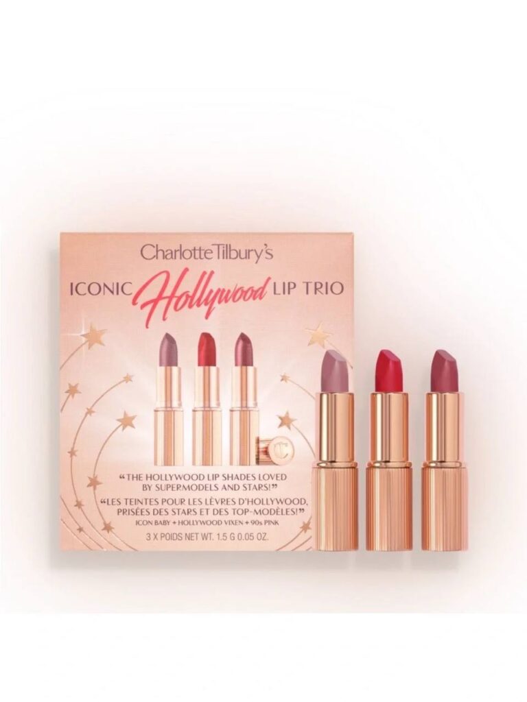 Charlotte Tilbury’s-Iconic Hollywood Lip Trio-3*1.5g
