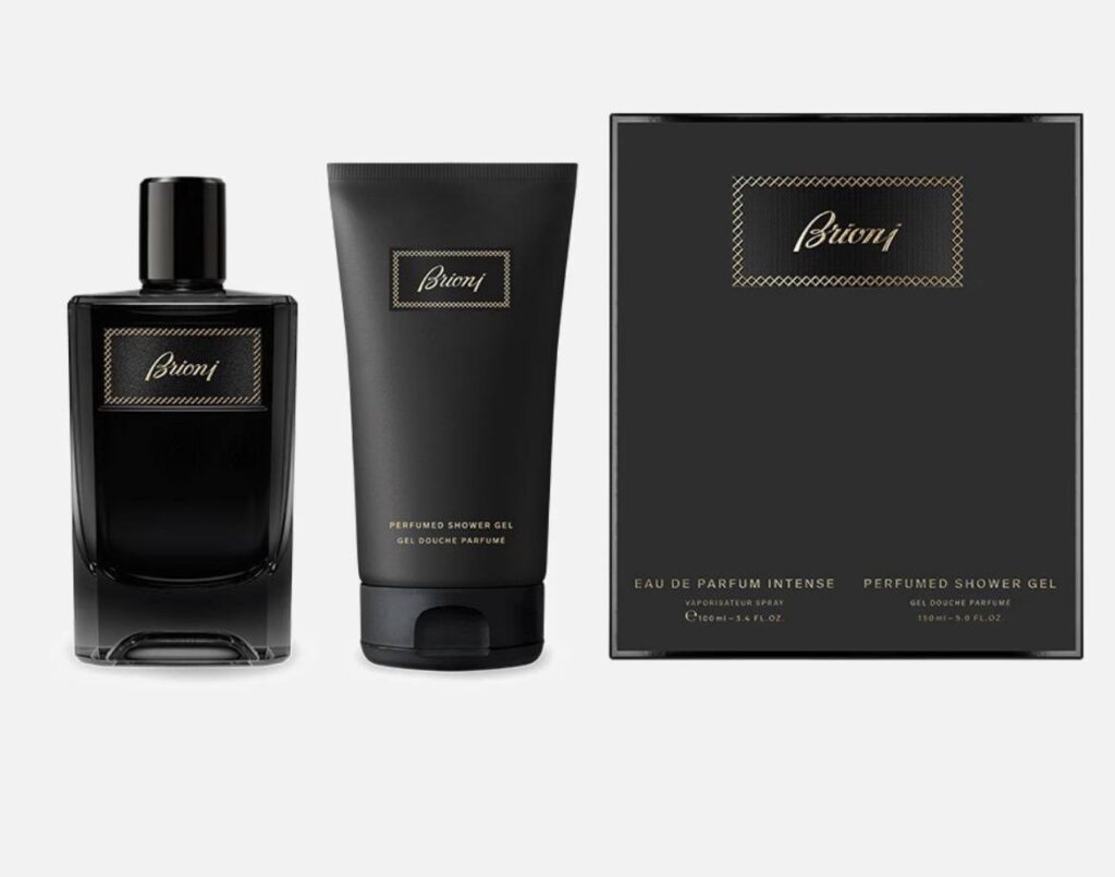 Coffrer Brioni-brioni-Eau de Parfum Intense-100ml + Gel Douche-150ml (2 pièces)