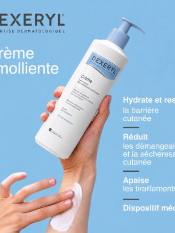 Dexeryl-Crème Sécheresses Cutanées-500g
