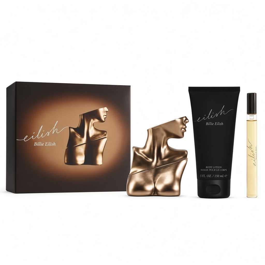 Coffret Billie Eilish-Eilish-Eau de Parfum-100ml+10ml+Body Lotion-150ml  (3 Vintage)