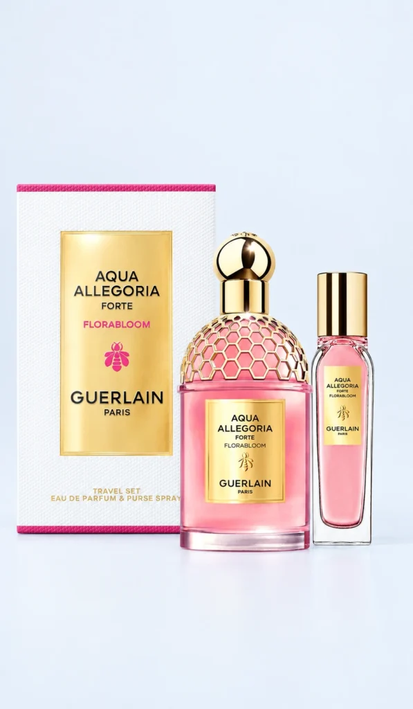 Coffret Guerlain-Aqua Allegoria Florabloom Forte-Eau de Parfum-125ml+15ml(2 pièces)